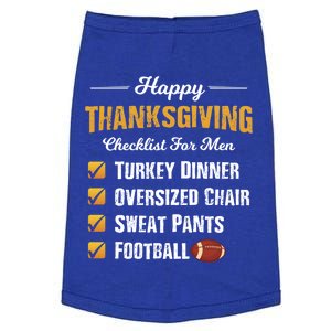 Thanksgiving Turkey Dinner And Football Family Holiday Meaningful Gift Doggie Tank