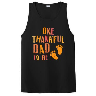 Thanksgiving Thankful Dad To Be Pregnancy Announcement PosiCharge Competitor Tank