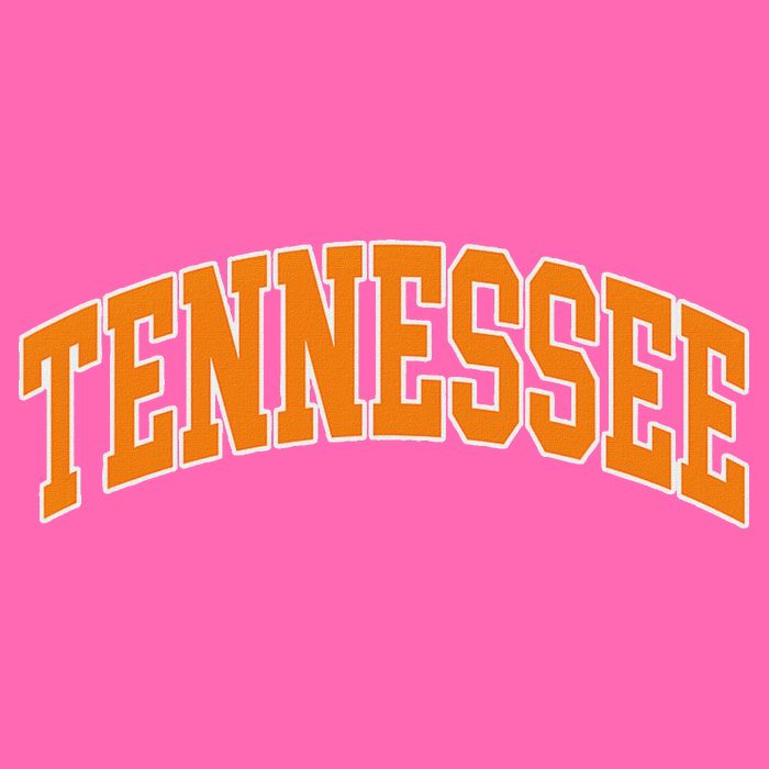 Tennessee Throwback Design Classic Stripe Pom Pom Beanie