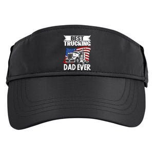 Trucker Truck Driver Best Trucking Dad Ever Gift Adult Drive Performance Visor