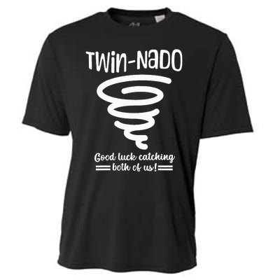 Tornado Twin Day For Spirit Week Best Friend Twinning Sister Cooling Performance Crew T-Shirt