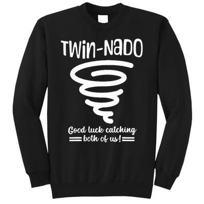 Tornado Twin Day For Spirit Week Best Friend Twinning Sister Sweatshirt