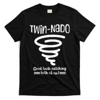 Tornado Twin Day For Spirit Week Best Friend Twinning Sister T-Shirt