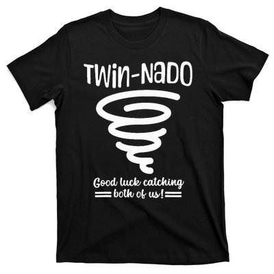 Tornado Twin Day For Spirit Week Best Friend Twinning Sister T-Shirt