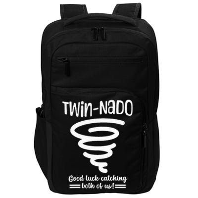 Tornado Twin Day For Spirit Week Best Friend Twinning Sister Impact Tech Backpack