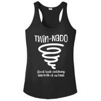 Tornado Twin Day For Spirit Week Best Friend Twinning Sister Ladies PosiCharge Competitor Racerback Tank