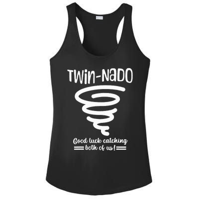 Tornado Twin Day For Spirit Week Best Friend Twinning Sister Ladies PosiCharge Competitor Racerback Tank