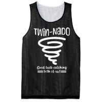 Tornado Twin Day For Spirit Week Best Friend Twinning Sister Mesh Reversible Basketball Jersey Tank