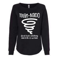 Tornado Twin Day For Spirit Week Best Friend Twinning Sister Womens California Wash Sweatshirt