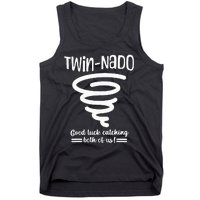 Tornado Twin Day For Spirit Week Best Friend Twinning Sister Tank Top