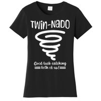 Tornado Twin Day For Spirit Week Best Friend Twinning Sister Women's T-Shirt