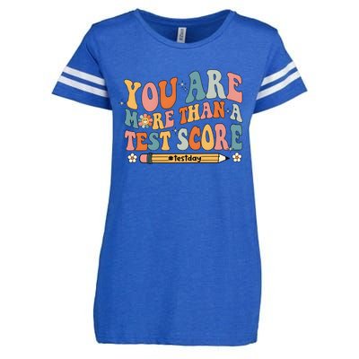 Teacher Test Day You Are More Than A Test Score Enza Ladies Jersey Football T-Shirt