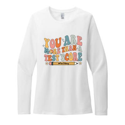 Teacher Test Day You Are More Than A Test Score Womens CVC Long Sleeve Shirt