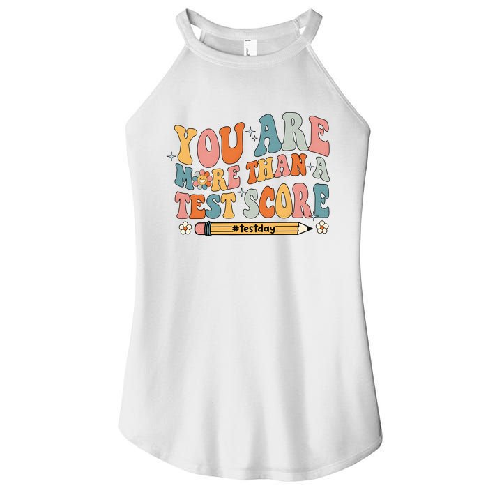 Teacher Test Day You Are More Than A Test Score Women’s Perfect Tri Rocker Tank