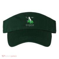 To The Disco Magical Unicorn Dinosaur Retro 80s Party Visor
