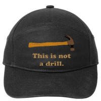 This Trucker Doesnt Play Well Semi Truck Driver Trucking 7-Panel Snapback Hat