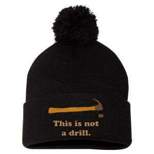 This Trucker Doesnt Play Well Semi Truck Driver Trucking Pom Pom 12in Knit Beanie