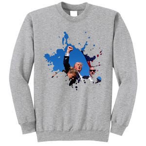 Triumphant Trump Defend Democracy Political Sweatshirt