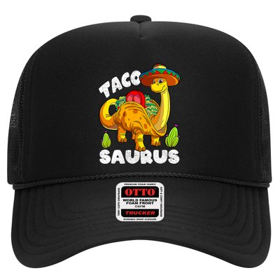 Tacosaurus Taco Dinosaur Funny Dino Cinco De Mayo Mexican Trucker Hat