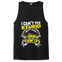 Tow Truck Driver Wrecker I Can't Fix Stupid But I Can Tow It PosiCharge Competitor Tank