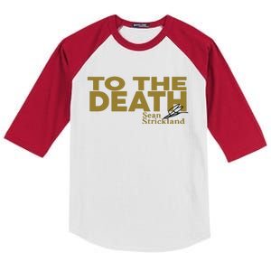 To The Death Sean Strickland Kids Colorblock Raglan Jersey