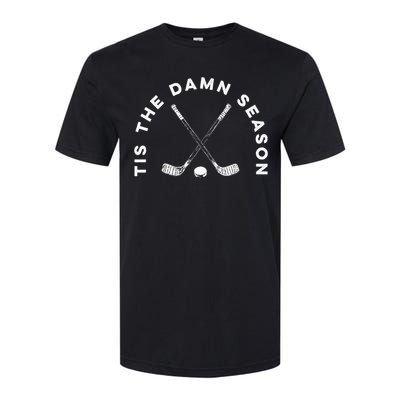 Tis The Damn Season Hockey Softstyle CVC T-Shirt