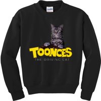 Toonces The Driving Cat Kids Sweatshirt