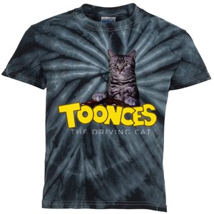 Toonces The Driving Cat Kids Tie-Dye T-Shirt