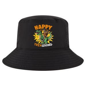 Trexgiving Trex Dino Turkey Thanksgiving Dinosaur Costume Gift Cool Comfort Performance Bucket Hat