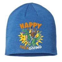 Trexgiving Trex Dino Turkey Thanksgiving Dinosaur Costume Gift Sustainable Beanie