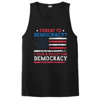 Threat To Democracy I Took A Bullet For Democracy Trump 2024 PosiCharge Competitor Tank