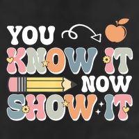 Testing Test Day You Know It Now Show It Crop Fleece Hoodie