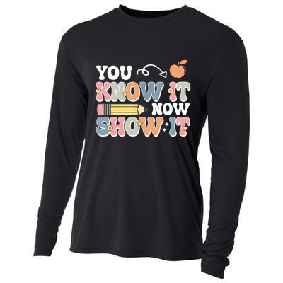 Testing Test Day You Know It Now Show It Cooling Performance Long Sleeve Crew