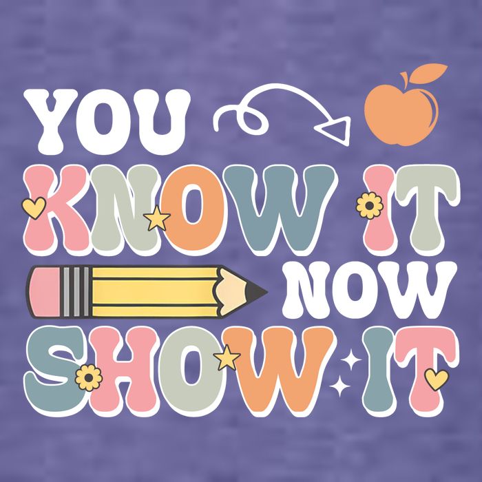 Testing Test Day You Know It Now Show It Premium T-Shirt