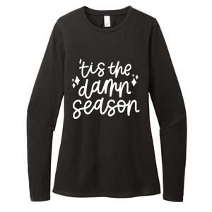 Tis The Damn Season Evermore Christmas Taylor Lover Xmas Womens CVC Long Sleeve Shirt