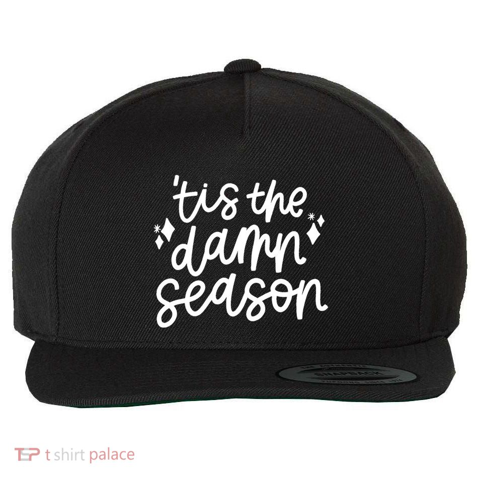 Tis The Damn Season Evermore Christmas Taylor Lover Xmas Wool Snapback Cap