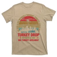 Thanksgiving Turkey Drop As God Is My Witness Turkeys Fly T-Shirt