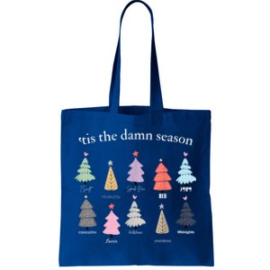 Tis The Damn Season Christmas Tree Gift Tote Bag