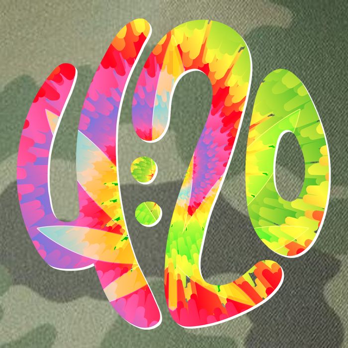 Trippy Tie Dye 4 20 Four Twenty Legacy Tie Dye Trucker Hat