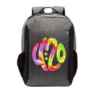 Trippy Tie Dye 4 20 Four Twenty Vector Backpack