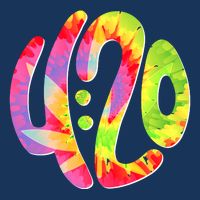 Trippy Tie Dye 4 20 Four Twenty Apron