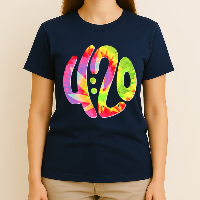 Trippy Tie Dye 4 20 Four Twenty T-Shirt