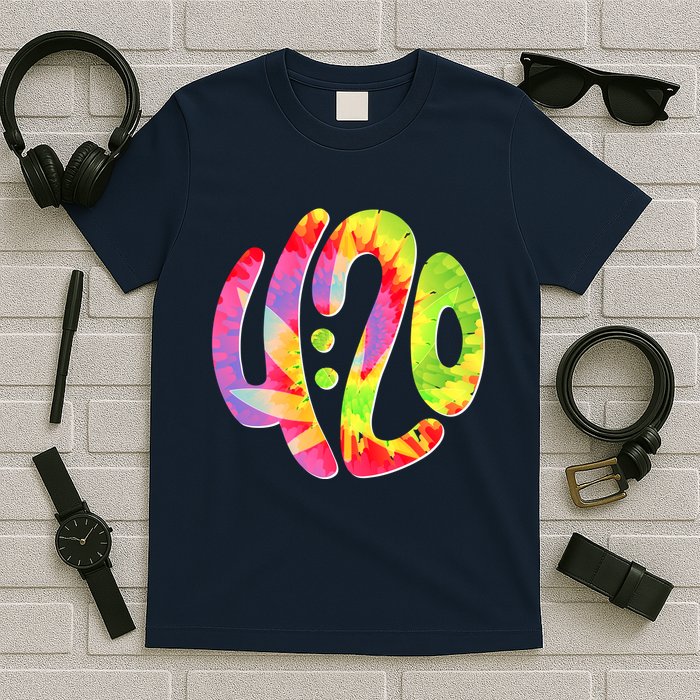 Trippy Tie Dye 4 20 Four Twenty T-Shirt