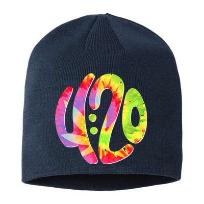 Trippy Tie Dye 4 20 Four Twenty Sustainable Beanie