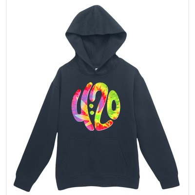 Trippy Tie Dye 4 20 Four Twenty Urban Pullover Hoodie