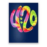 Trippy Tie Dye 4 20 Four Twenty Poster