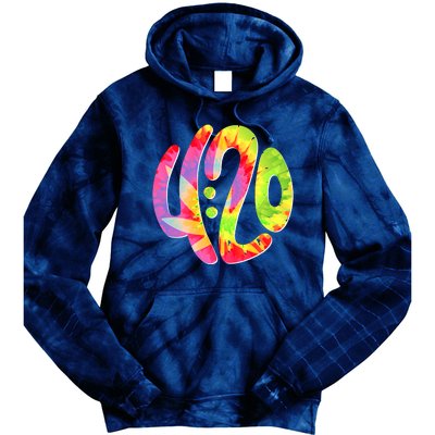 Trippy Tie Dye 4 20 Four Twenty Tie Dye Hoodie