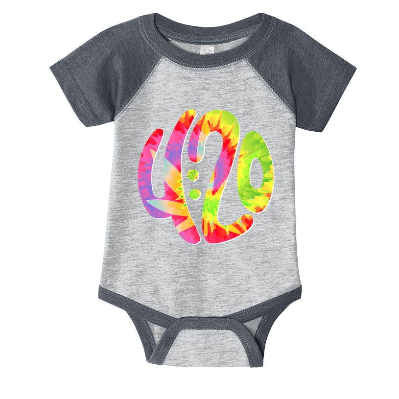 Trippy Tie Dye 4 20 Four Twenty Infant Baby Jersey Bodysuit