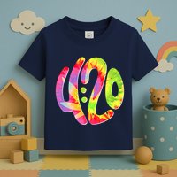 Trippy Tie Dye 4 20 Four Twenty Toddler T-Shirt