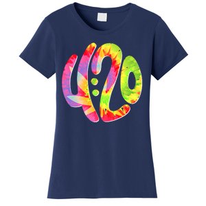 Trippy Tie Dye 4 20 Four Twenty Women's T-Shirt